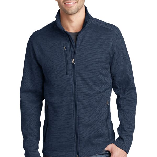 Port Authority Digi Stripe Fleece Jacket Thumbnail