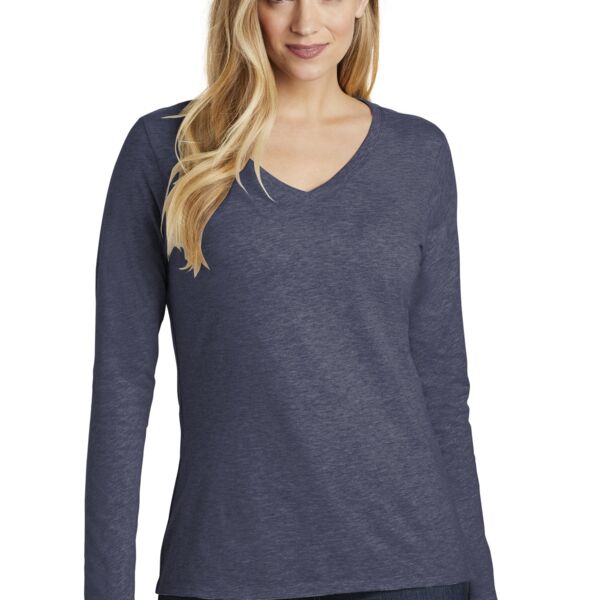 District Women's Very Important Tee ® Long Sleeve V Neck Thumbnail