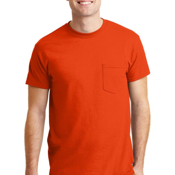 Gildan DryBlend ® 50 Cotton/50 Poly Pocket T Shirt Thumbnail