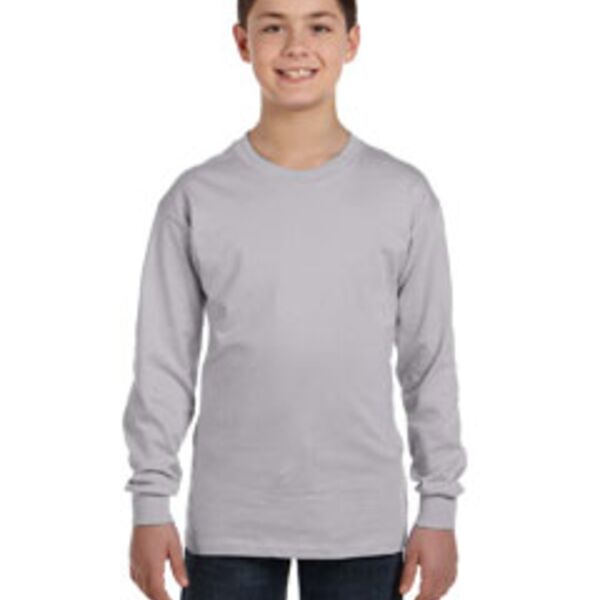 Gildan Youth 5.3 oz. Long-Sleeve T-Shirt Thumbnail